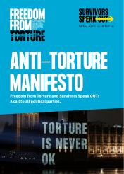 Publication cover: Anti-torture manifesto