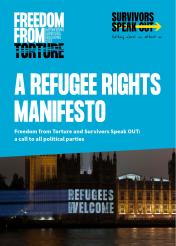 Publication cover: A refugee rights manifesto