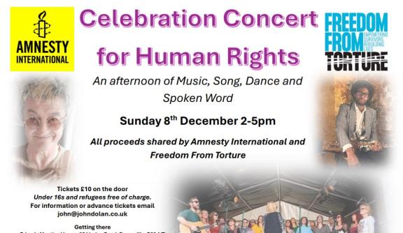 celebration concert for human rights